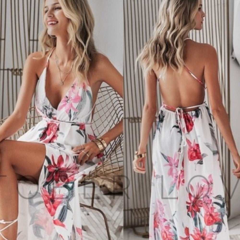 Floral Maxi Dress - Primrose Signature Boutique