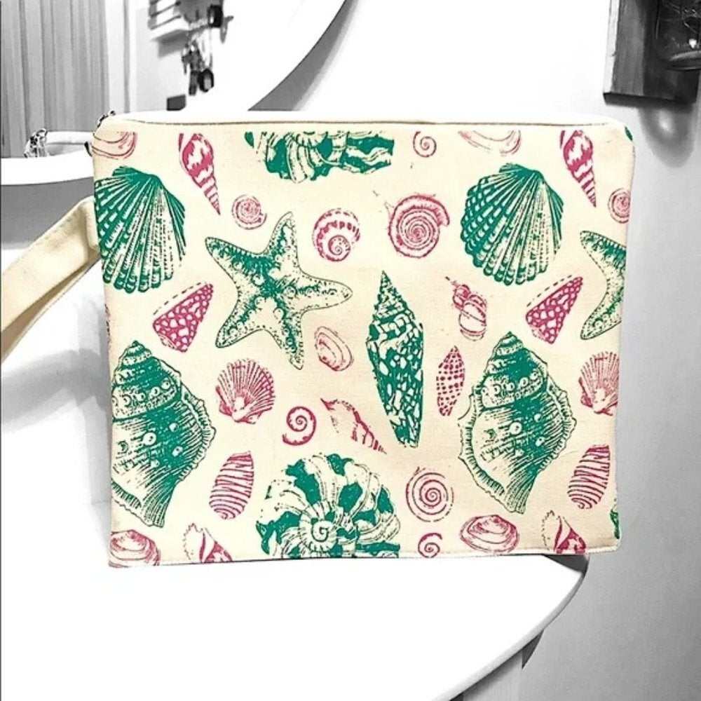 Sea Shell Beach Bathing Suit Bag - Primrose Signature Boutique