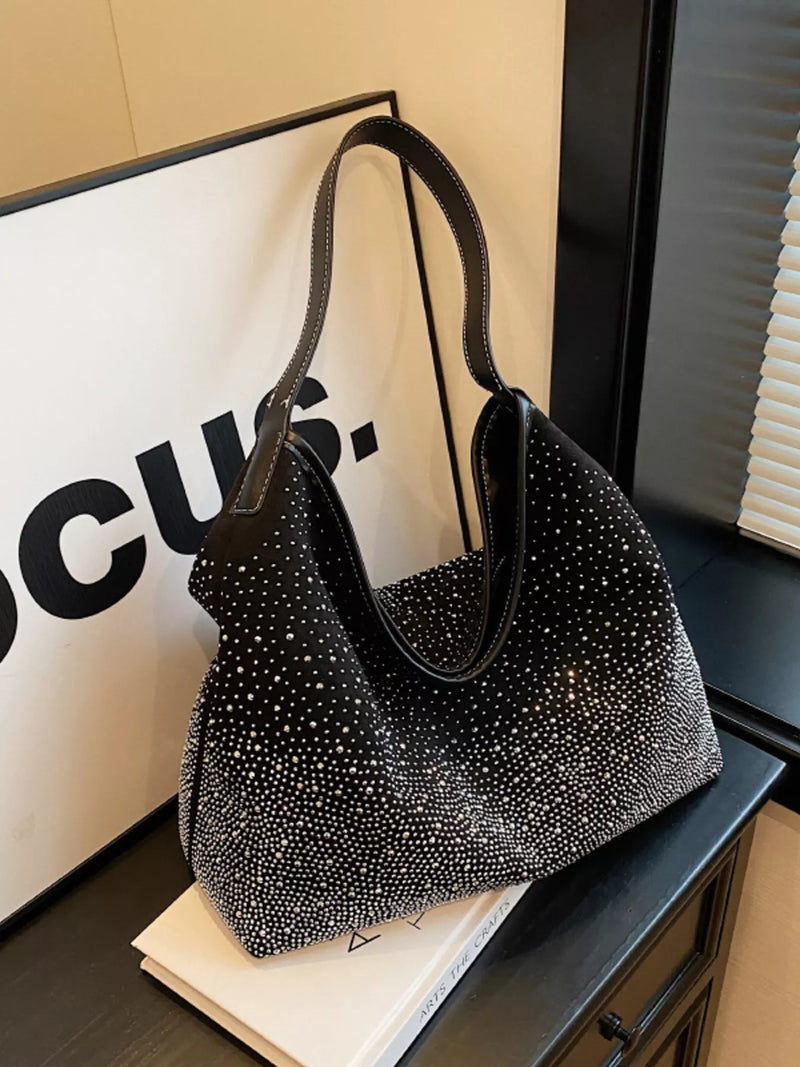 Rhinestone Tote Bag-zoom-