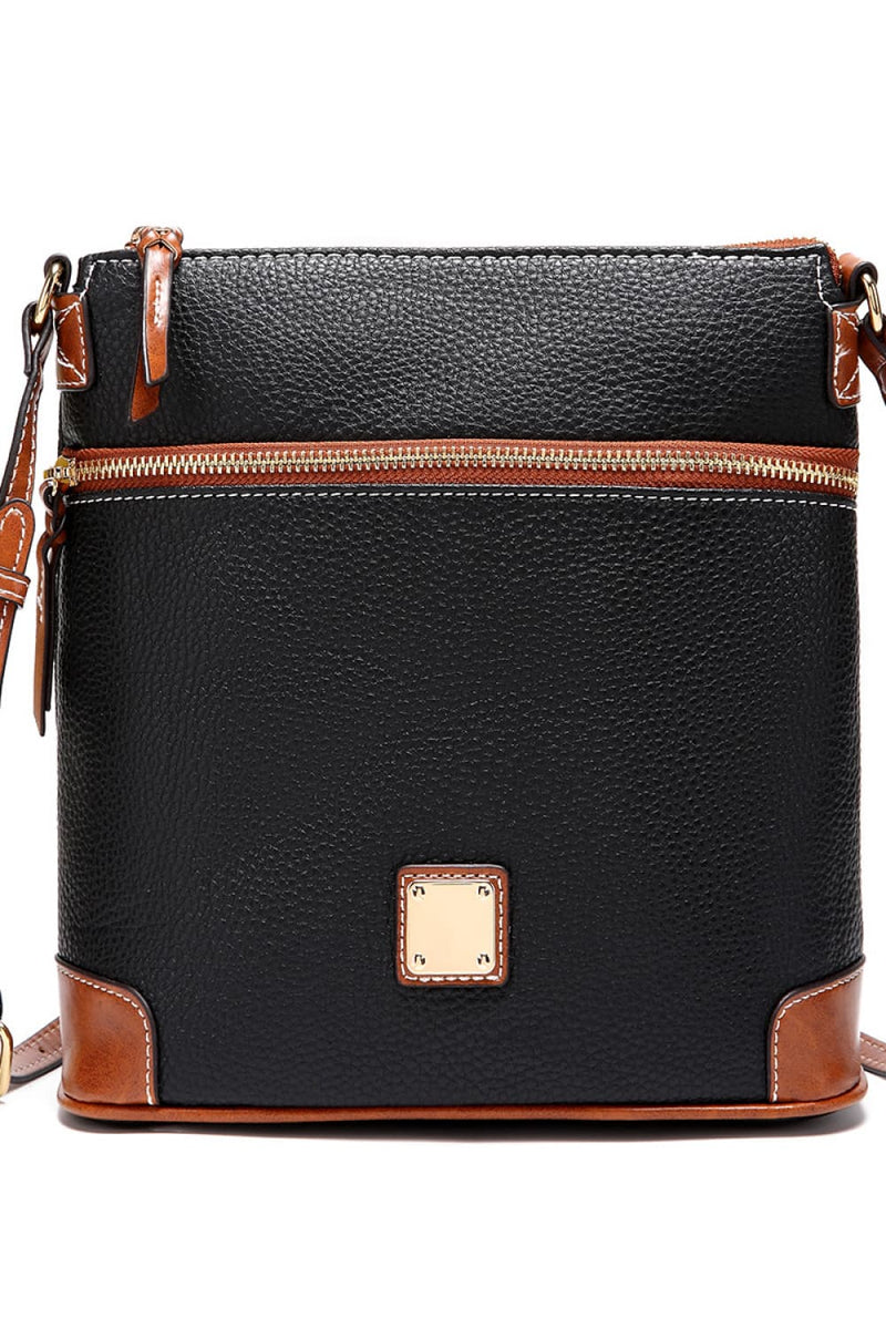 PU Leather Crossbody Bag-zoom-