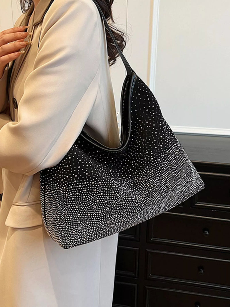 Rhinestone Tote Bag-zoom-