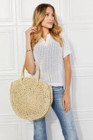 Switch Justin Taylor Beach Date Straw Rattan Handbag in Ivory 3 image