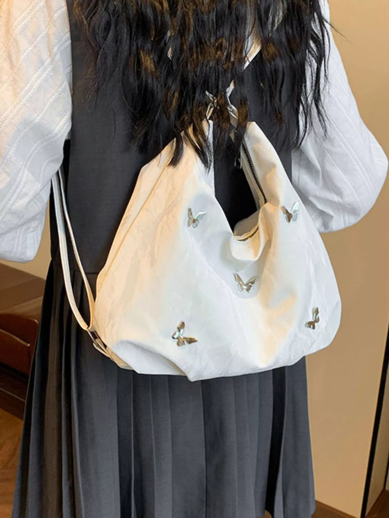 Butterfly Lightweight Shoulder Bag-zoom-