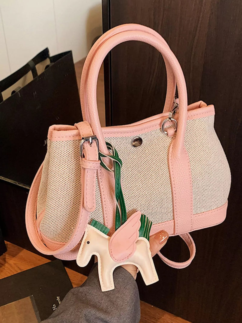 Contrast Crossbody Bag-zoom-