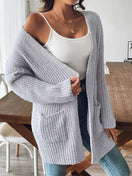 Switch Open Front Long Sleeve Cardigan 3 image