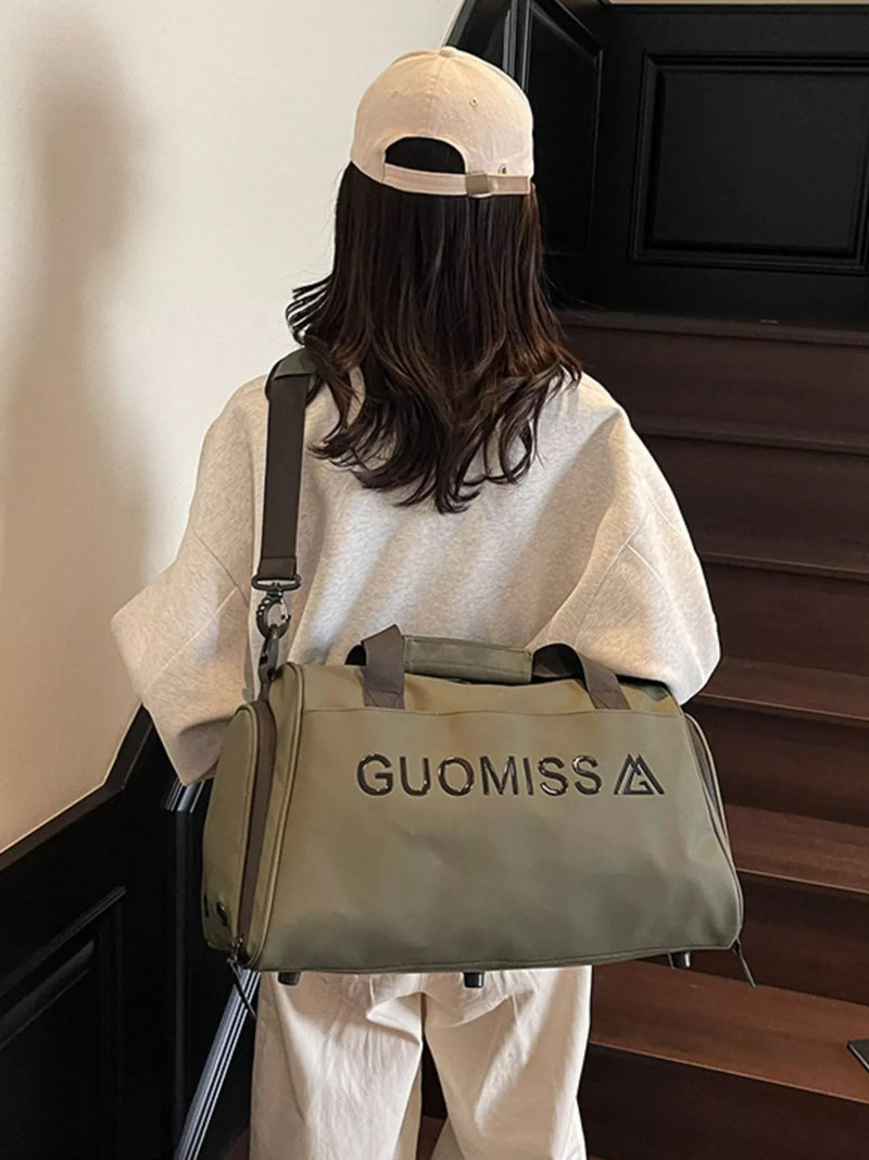 Canvas Travel Duffel Bag-zoom-