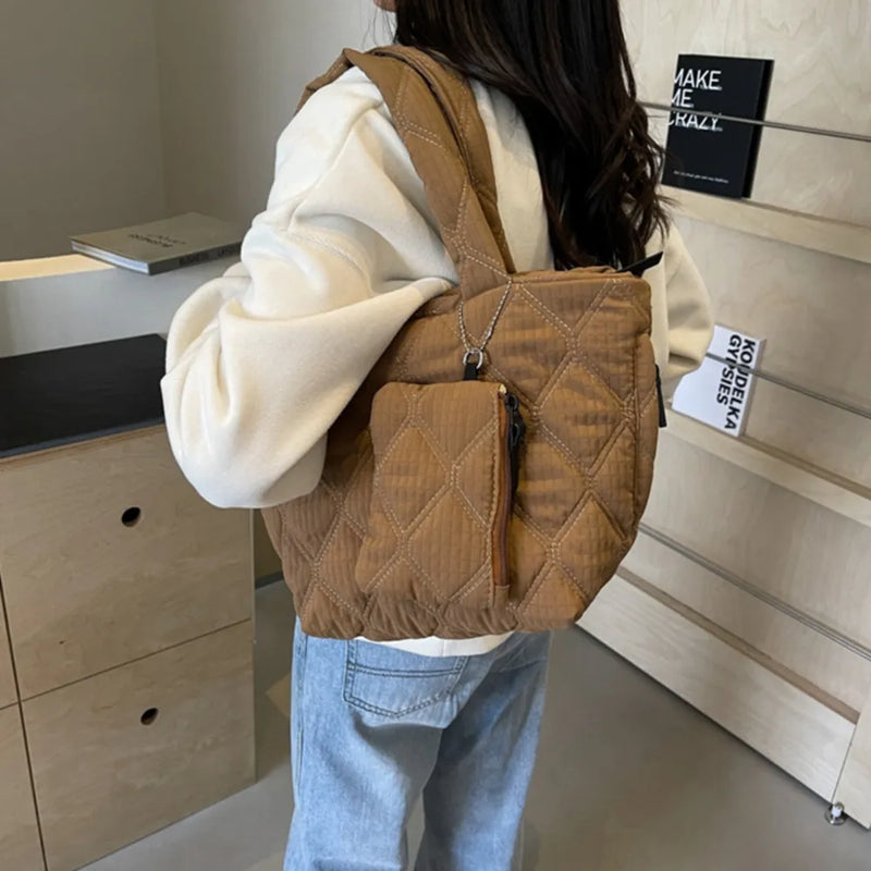 Polyester Medium Tote Bag-zoom-