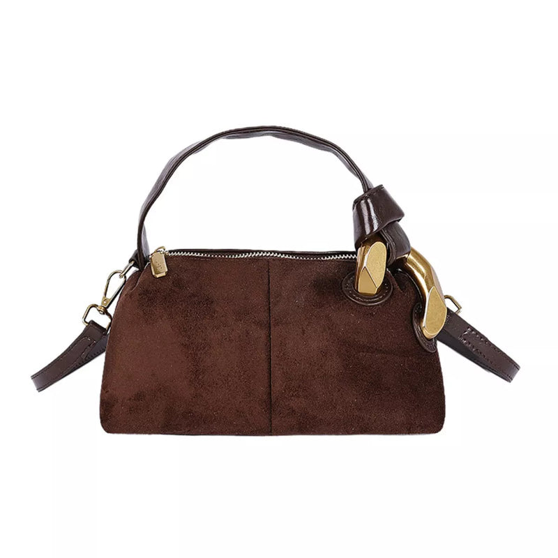 Suede Mini Crossbody Bag-zoom-