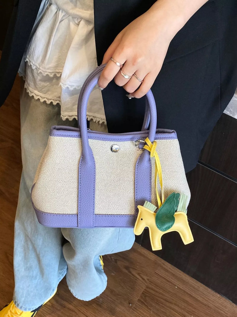 Contrast Crossbody Bag-zoom-