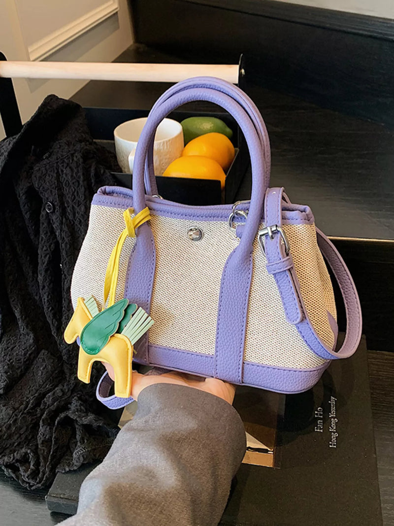 Contrast Crossbody Bag-zoom-