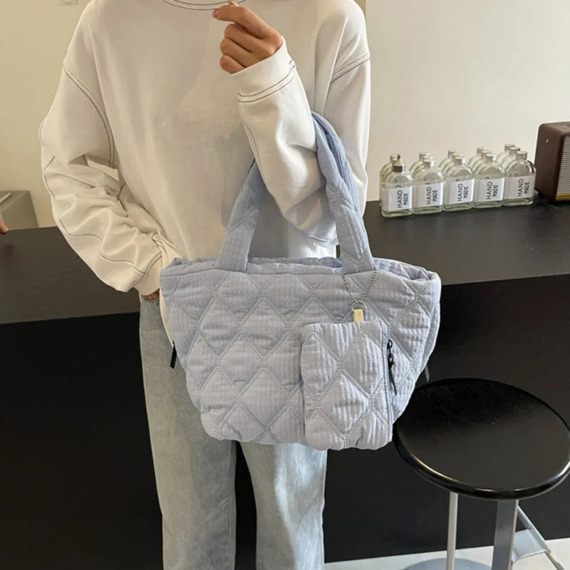 Polyester Medium Tote Bag-zoom-