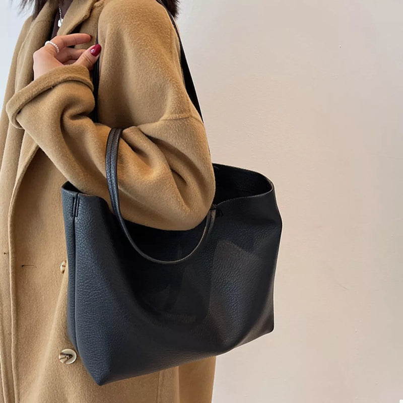 PU Leather Tote Bag-zoom-