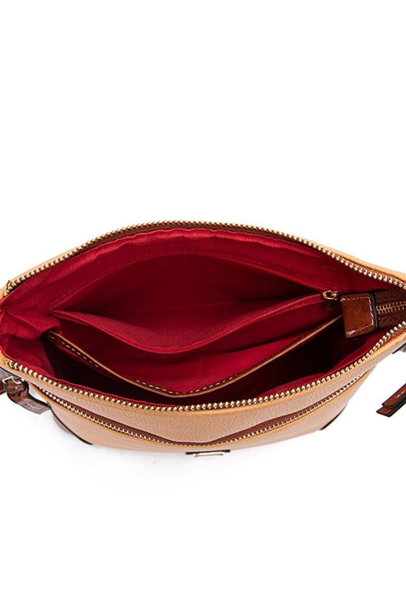 PU Leather Crossbody Bag-zoom-