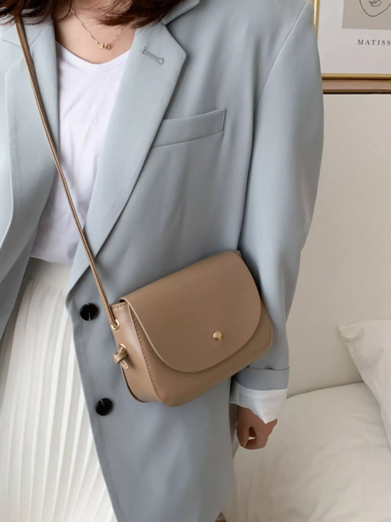 PU Leather Crossbody Bag-zoom-