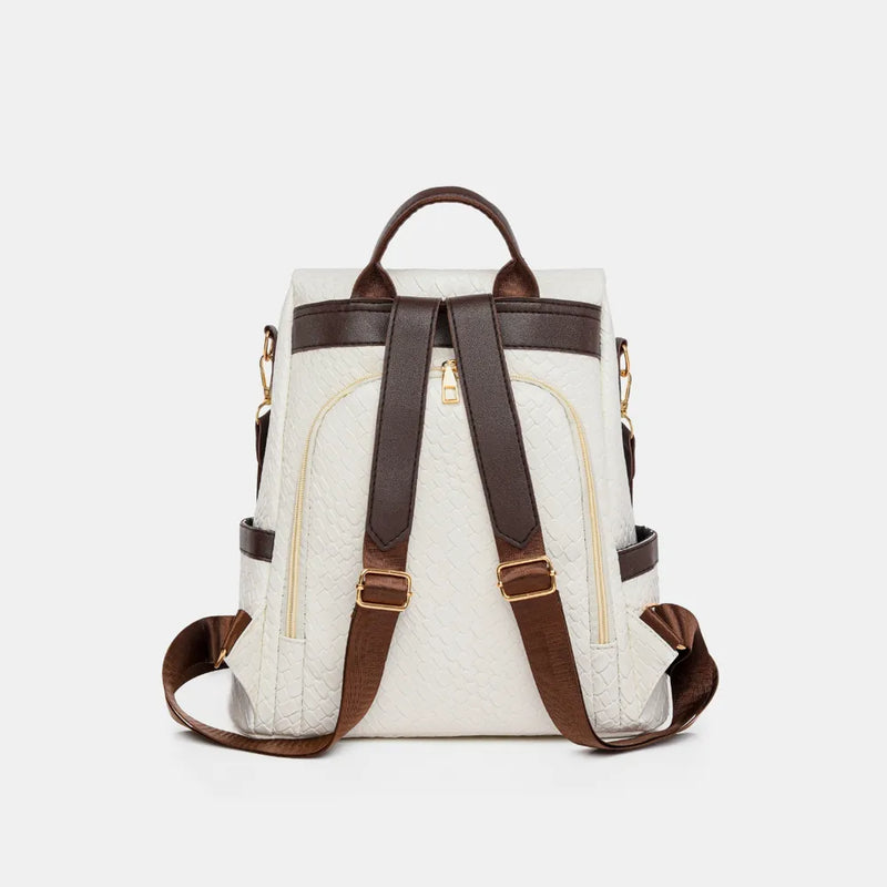 PU Leather Backpack Bag-zoom-