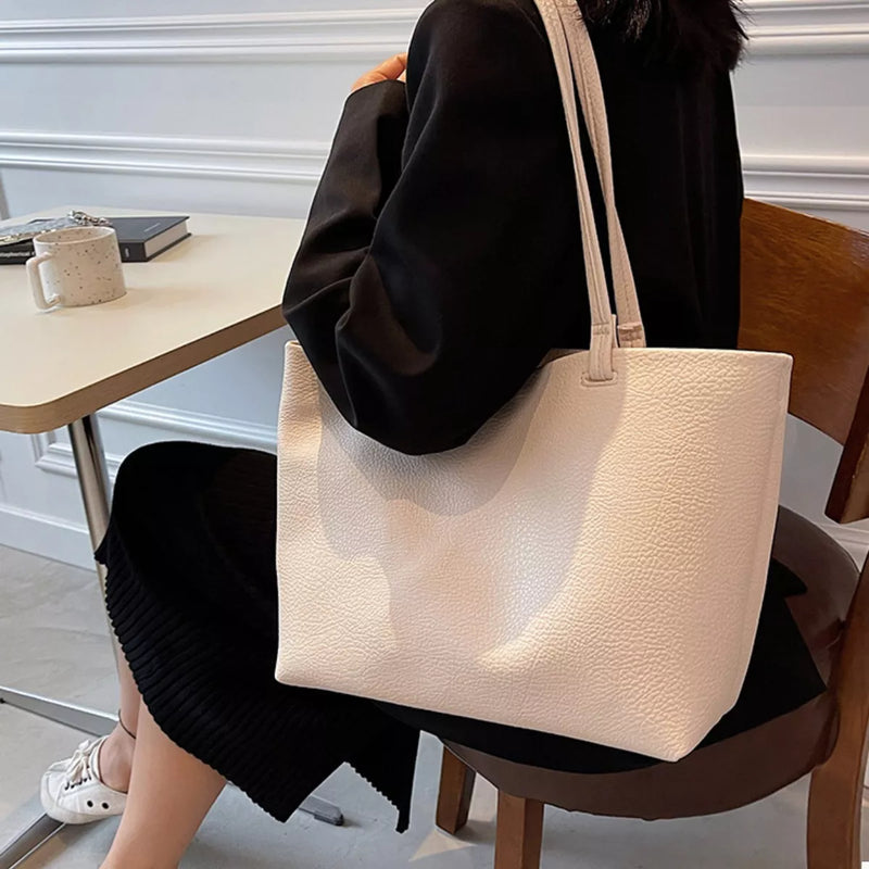 PU Leather Tote Bag-zoom-