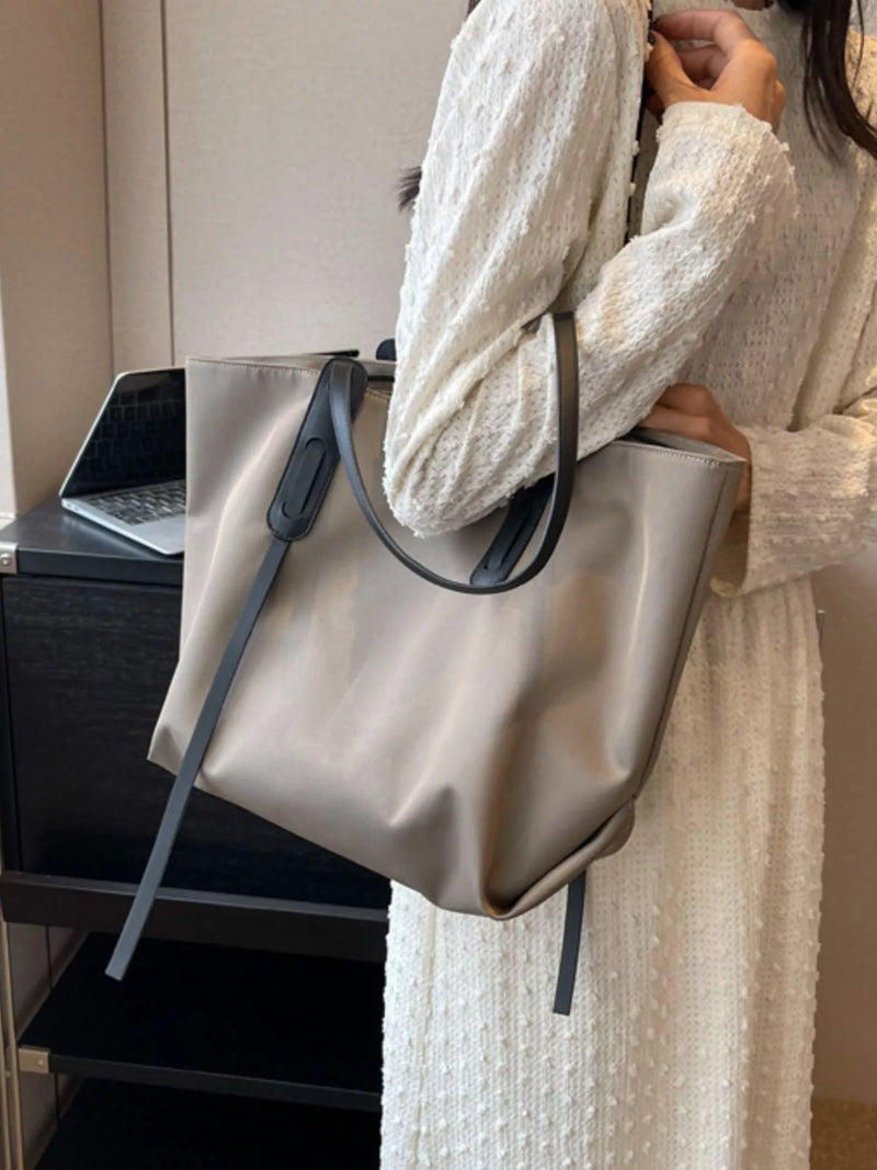 Oxford Cloth Tote Bag-zoom-