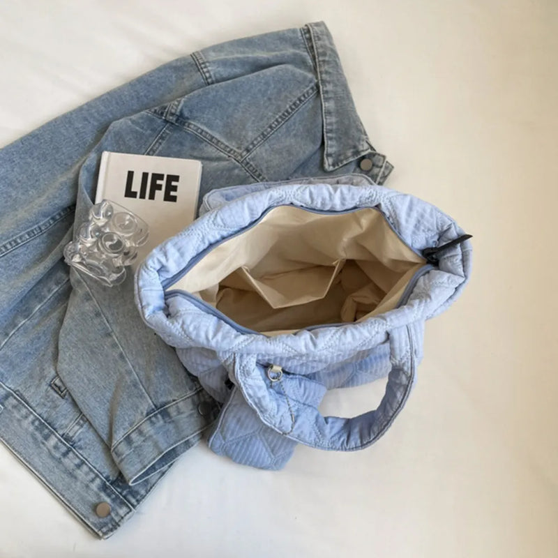 Polyester Medium Tote Bag-zoom-