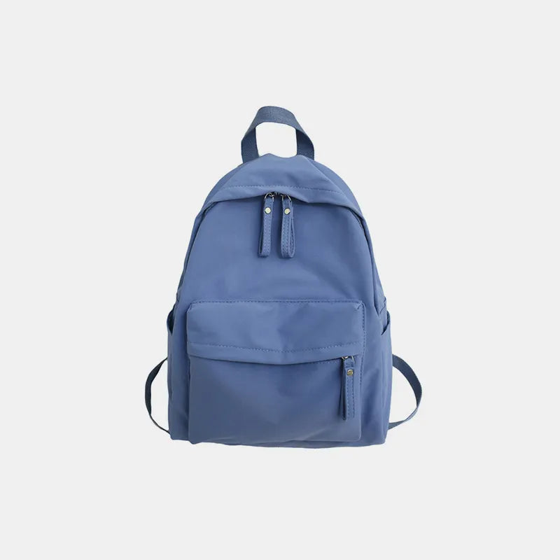 Zip Cotton Backpack Bag-zoom-