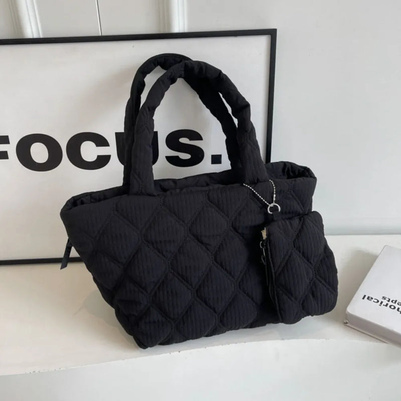 Polyester Medium Tote Bag-zoom-