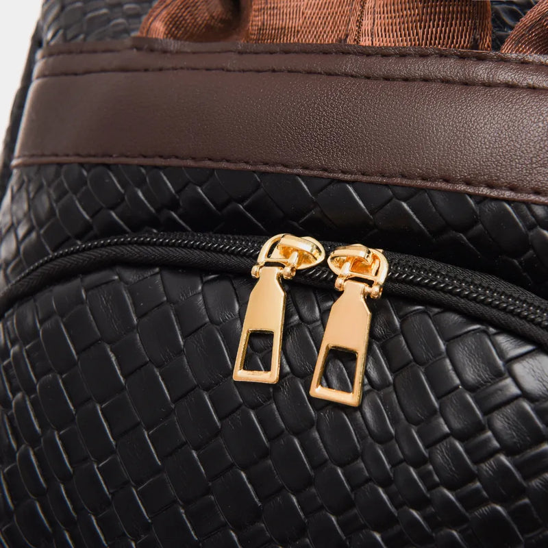 PU Leather Backpack Bag-zoom-