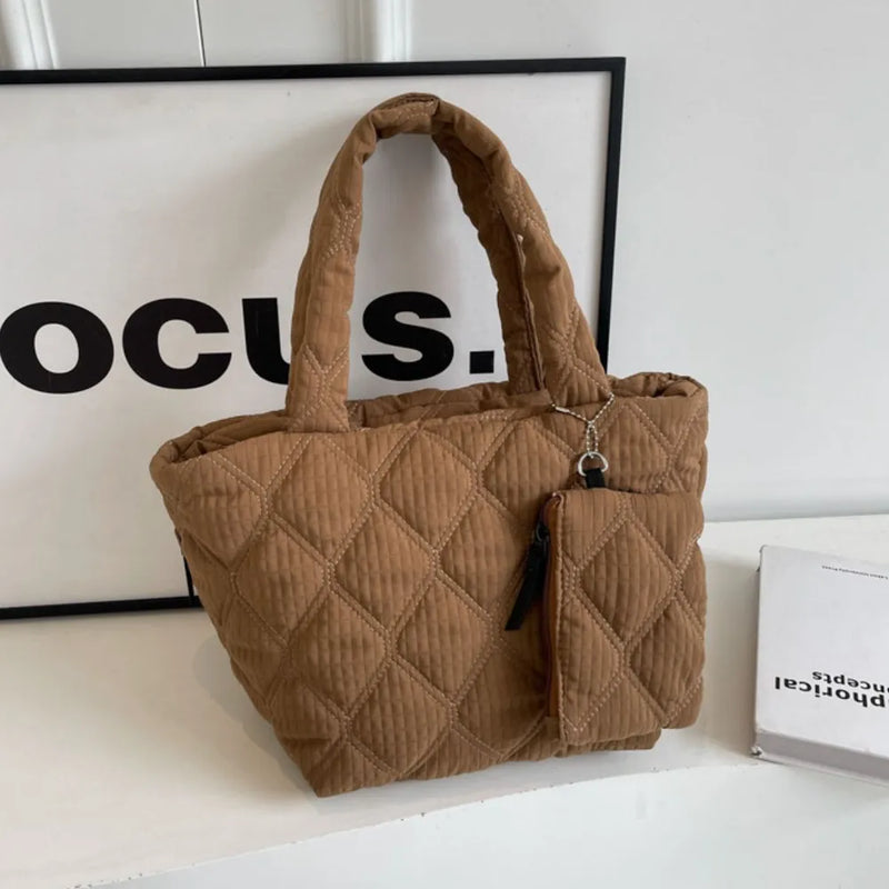 Polyester Medium Tote Bag-zoom-