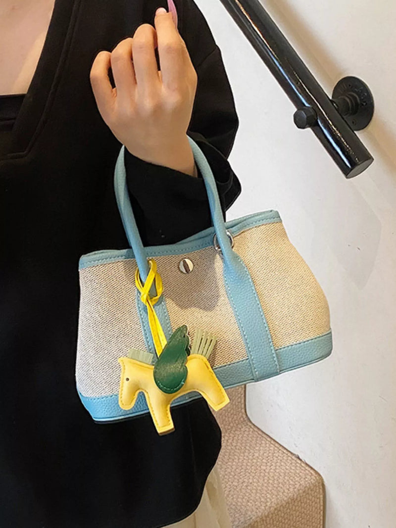 Contrast Crossbody Bag-zoom-