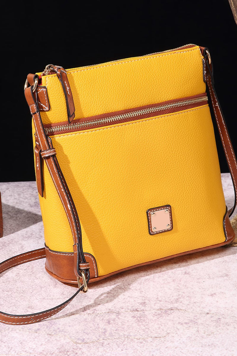 PU Leather Crossbody Bag-zoom-