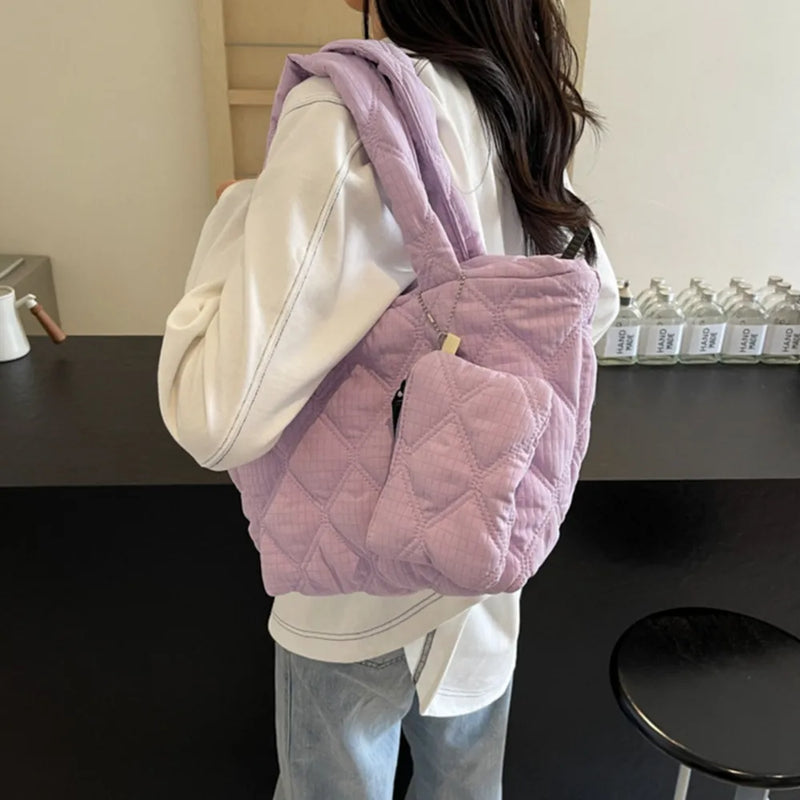 Polyester Medium Tote Bag-zoom-