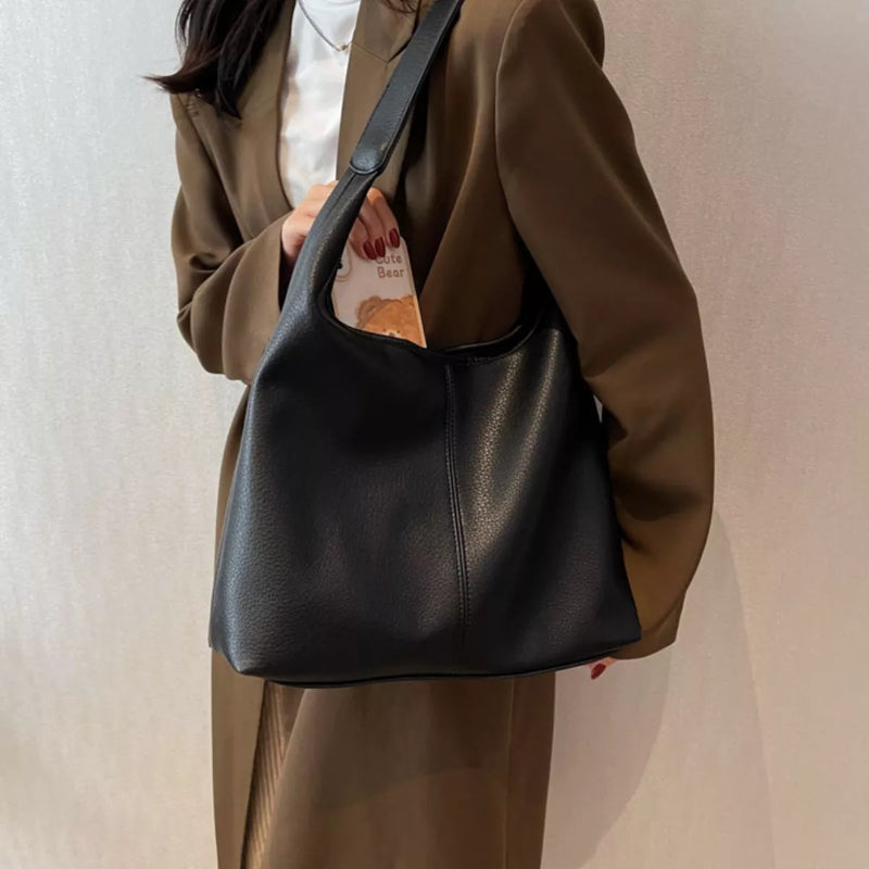 PU Leather Shoulder Bag-zoom-