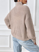 Switch Turtleneck Long Sleeve Sweater 2 image