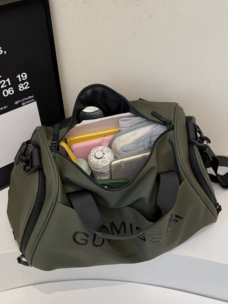 Canvas Travel Duffel Bag-zoom-