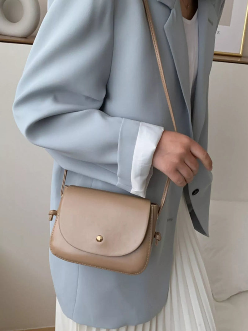 PU Leather Crossbody Bag-zoom-