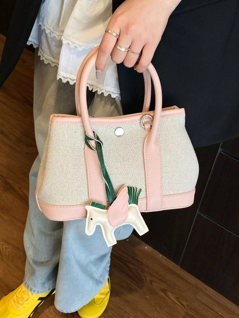 Contrast Crossbody Bag-zoom-