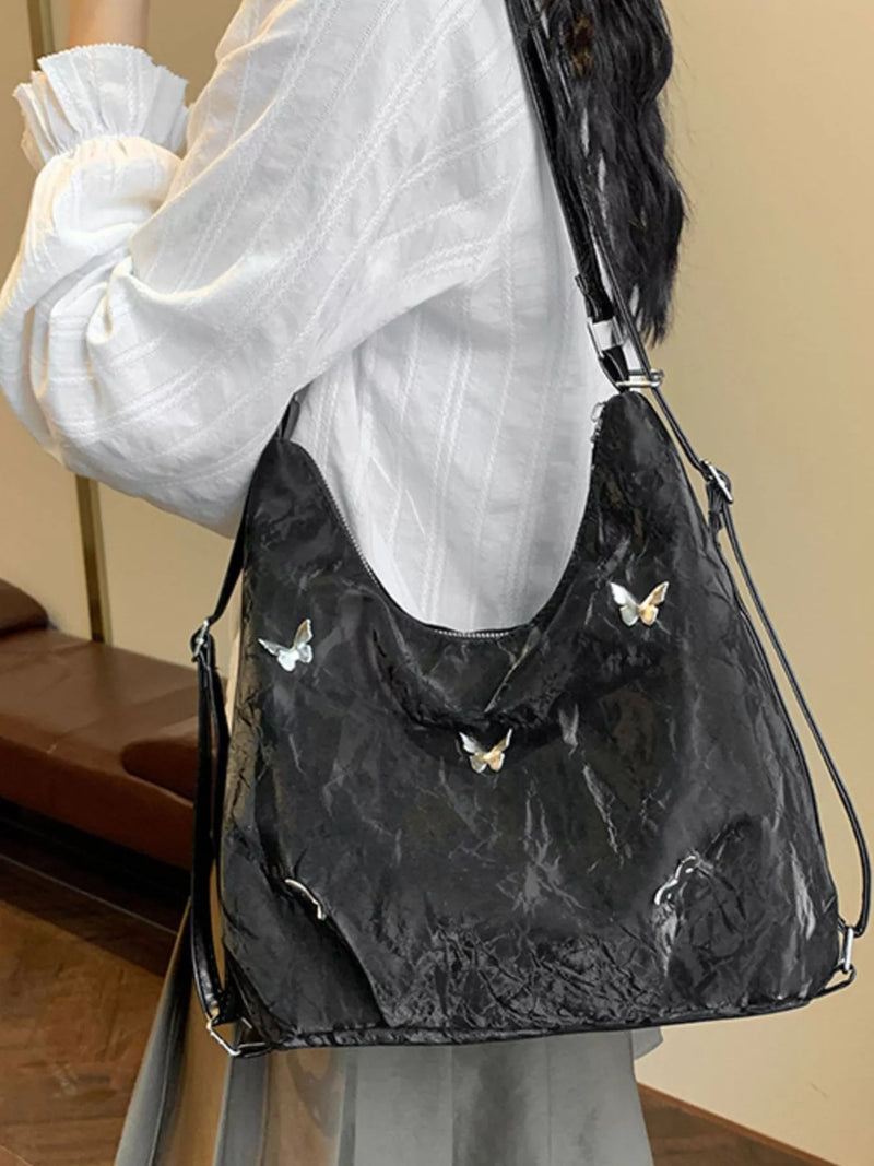 Butterfly Lightweight Shoulder Bag-zoom-