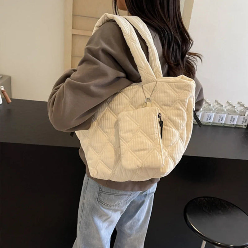 Polyester Medium Tote Bag-zoom-