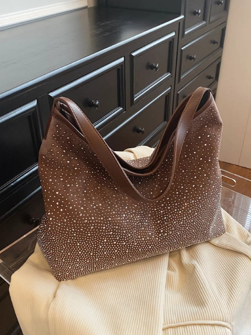 Rhinestone Tote Bag-zoom-