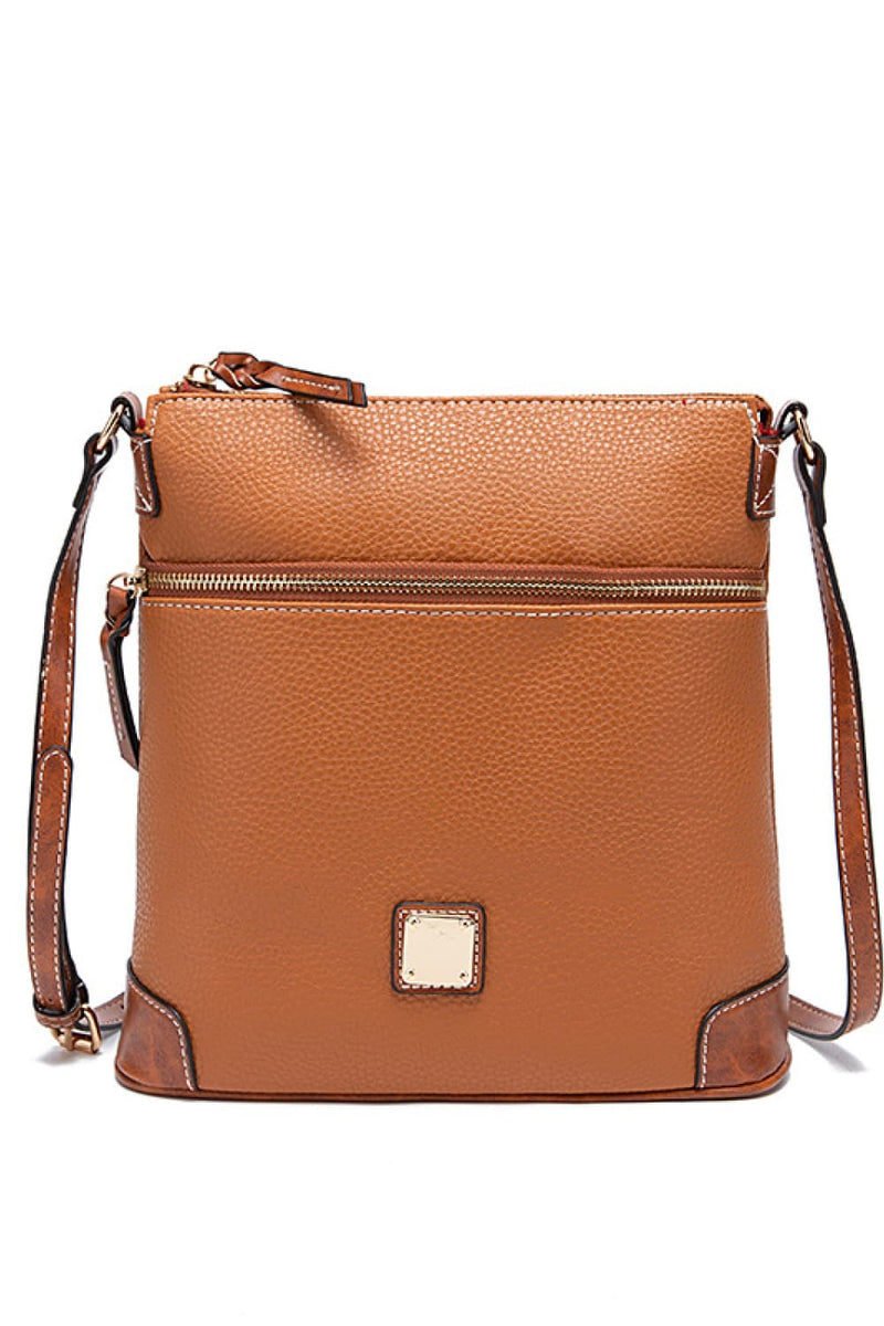 PU Leather Crossbody Bag-zoom-