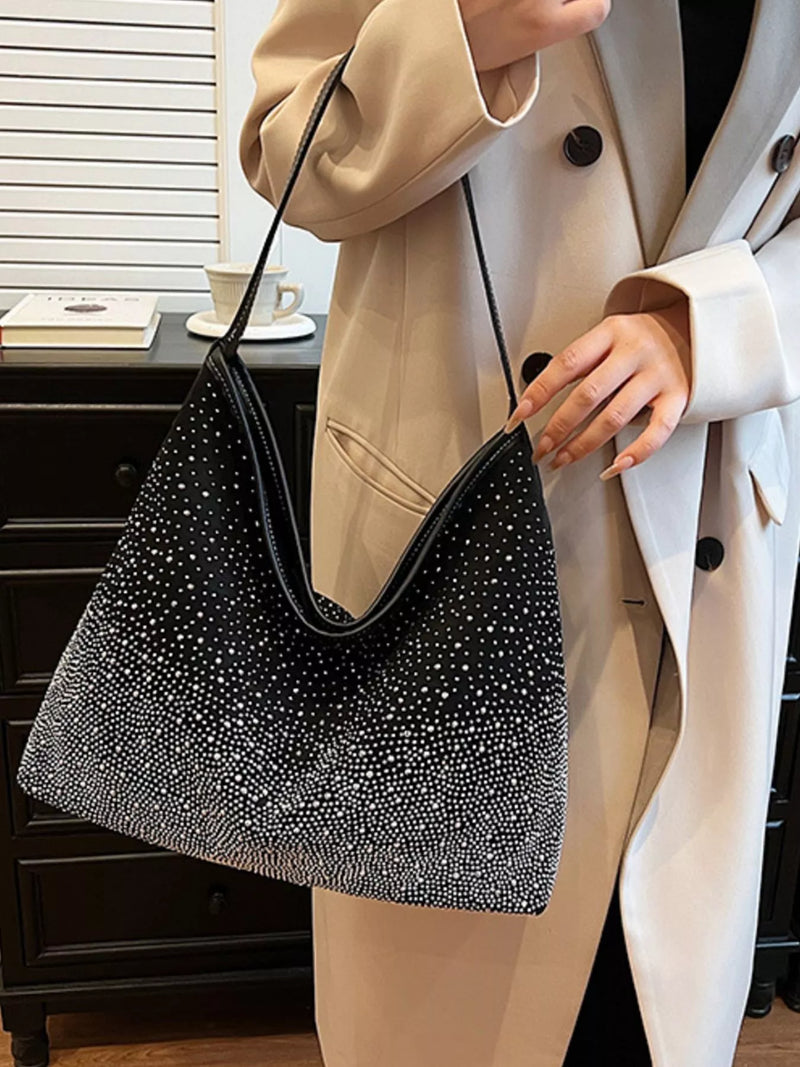 Rhinestone Tote Bag-zoom-