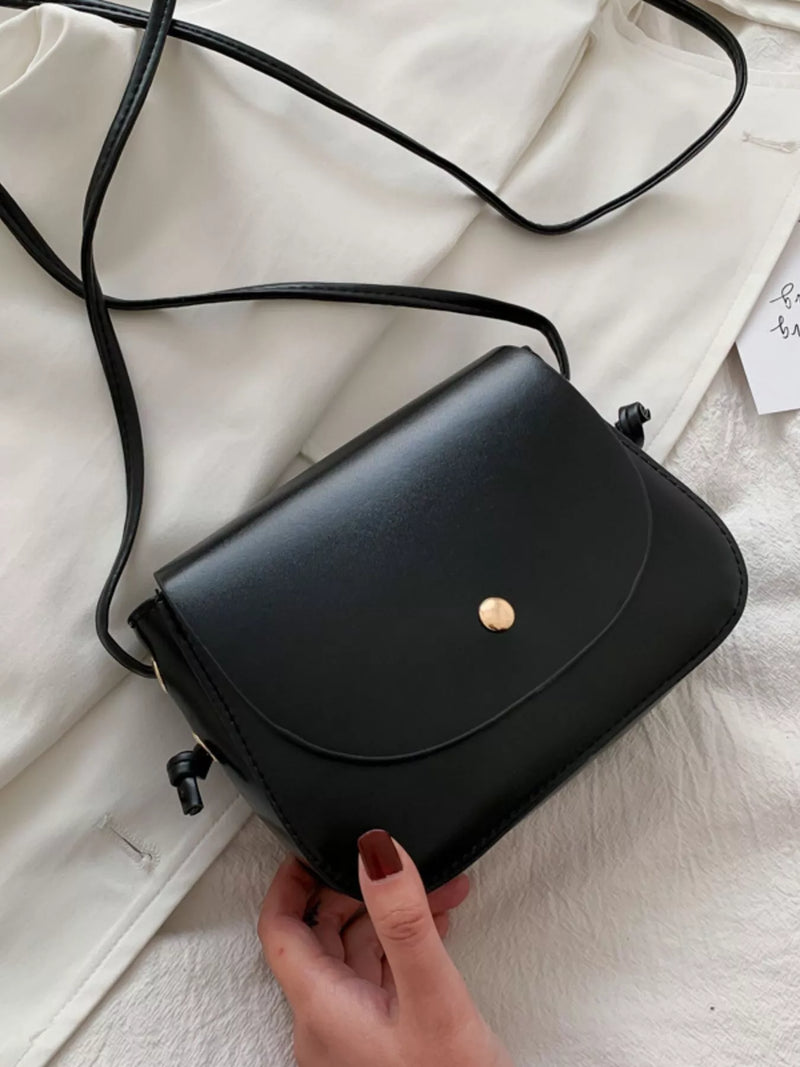 PU Leather Crossbody Bag-zoom-