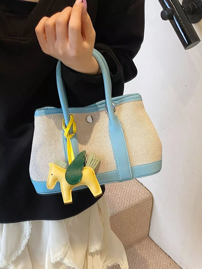 Contrast Crossbody Bag-zoom-