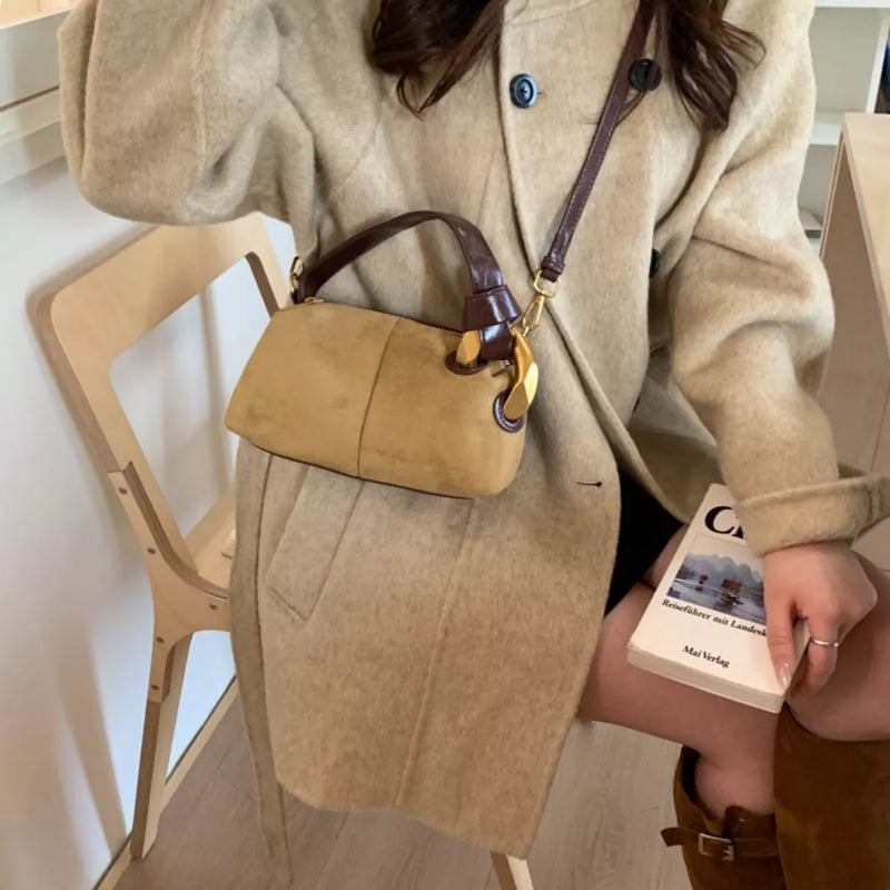 Suede Mini Crossbody Bag-zoom-