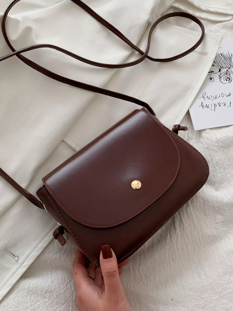 PU Leather Crossbody Bag-zoom-