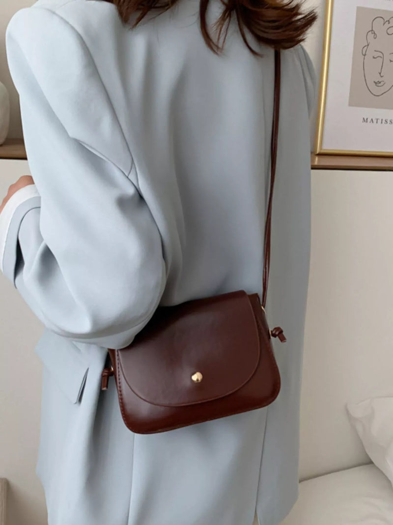 PU Leather Crossbody Bag-zoom-