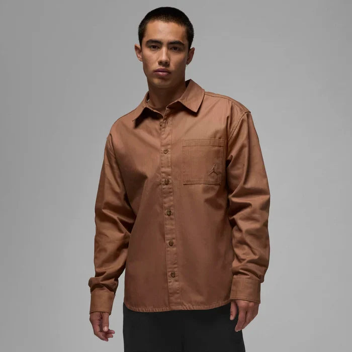 Air Jordan Essentials Men's Button-Down Large Shirt-zoom-