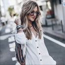 Switch Bohemian White Shirt Dress 1 image