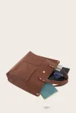 Switch Brown PU Leather Multiway Hand Bag 2 image