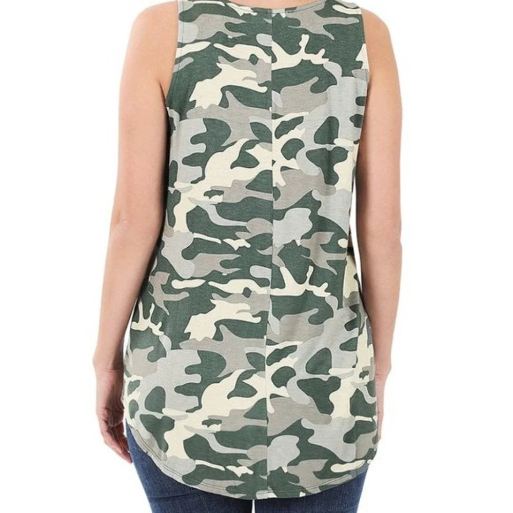 Camo Loose Fit Tank Top-zoom-3