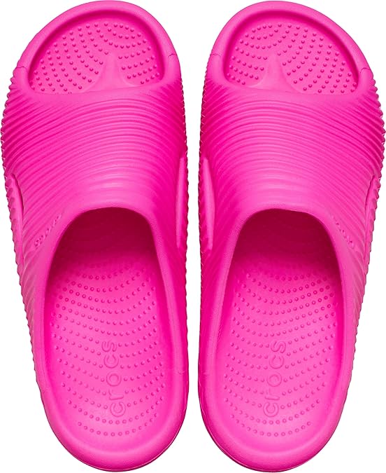 Crocs Unisex-Adult Mellow Recovery Slides Pink Crush-zoom-2