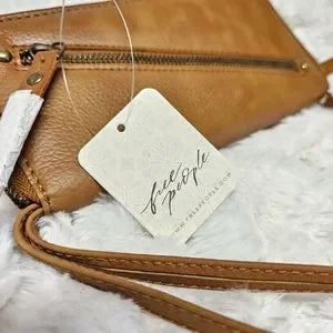 Free People Distressed Vegan Leather Wallet